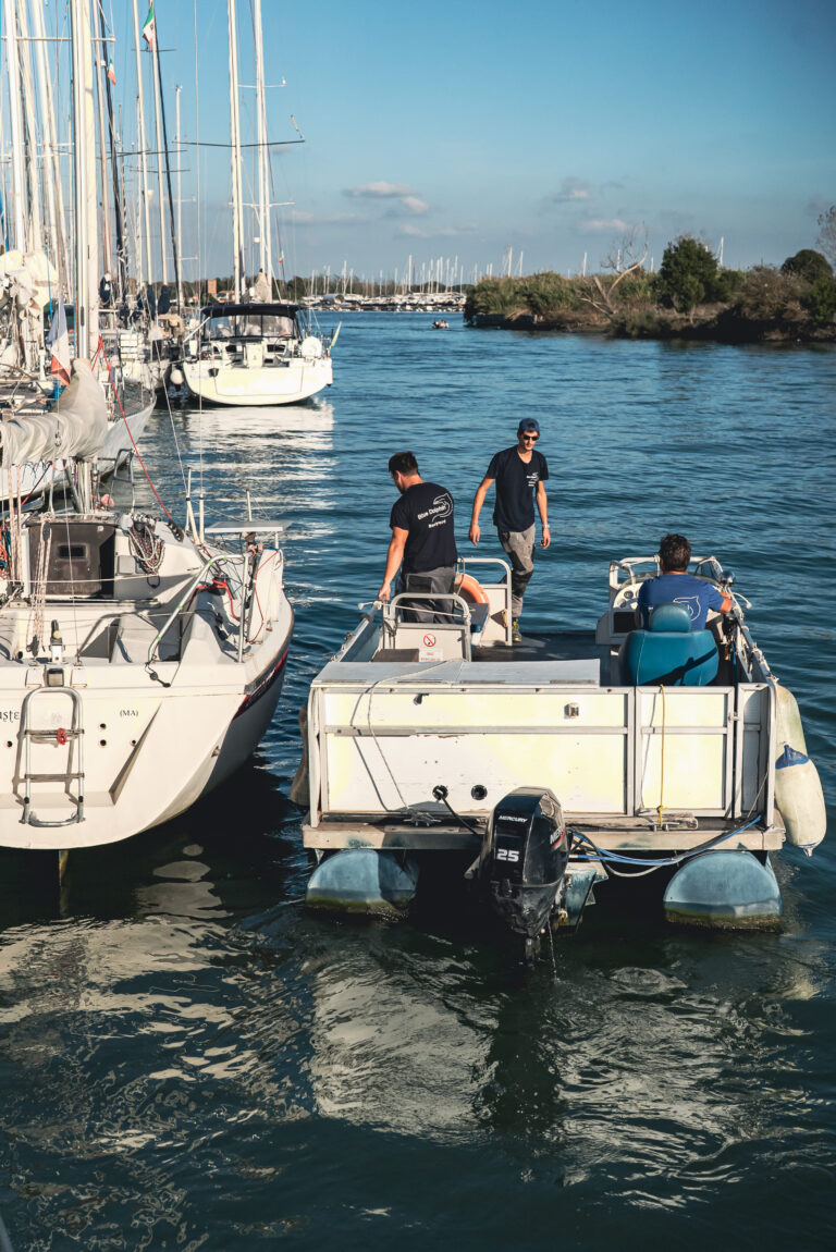 ormeggio lungo termine fiumicino