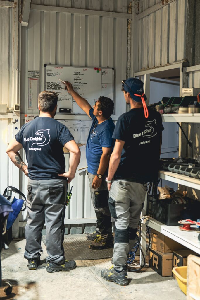 refitting barche fiumicino